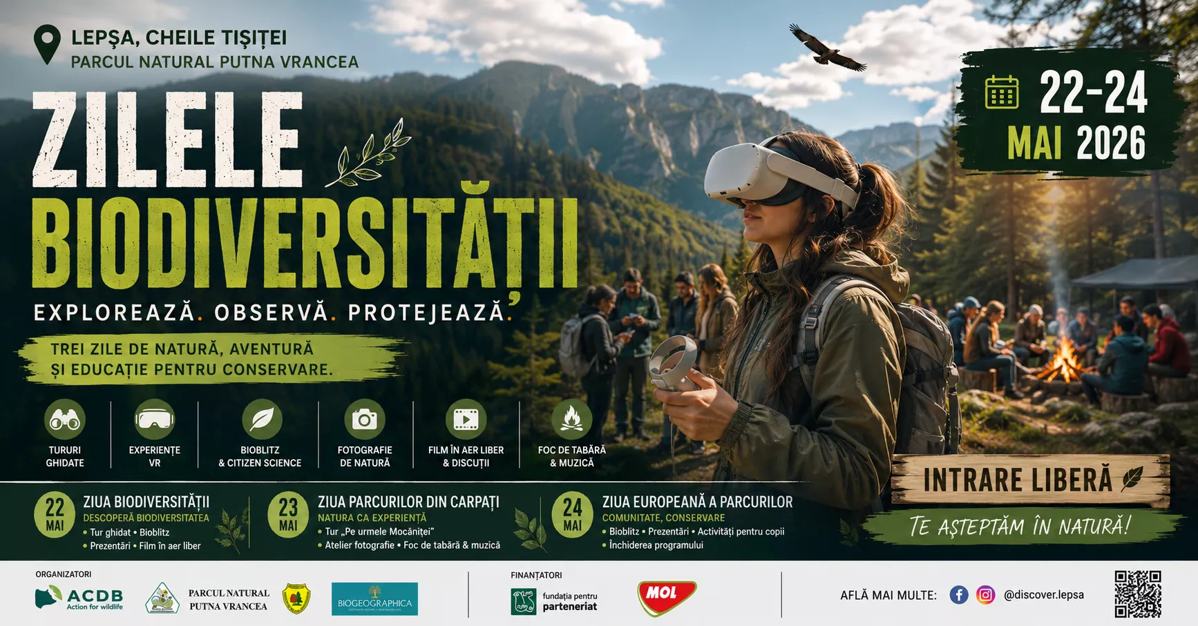 imagine zilele biodiversitatii la Lepsa